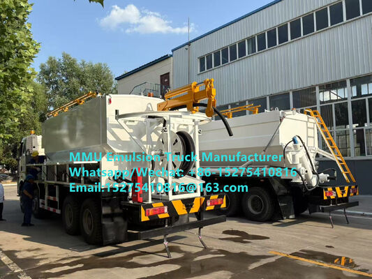 فرعی HOWO 20Ton BCRH-20 مخلوط کننده و شارژ ماشین امولسیون کامیون انفجاری انبوه مغولیا معادن انفجار انفجاری حرکت پذیر واحد تولید قزاقستان ازبکستان اندونزی کانگو DRC MEMU MMU