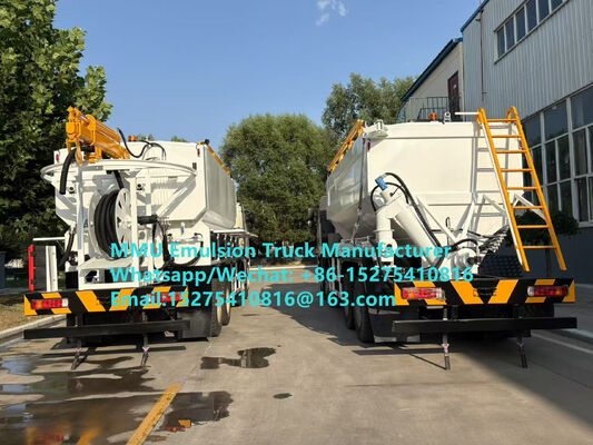 فرعی HOWO 20Ton BCRH-20 مخلوط کننده و شارژ ماشین امولسیون کامیون انفجاری انبوه مغولیا معادن انفجار انفجاری حرکت پذیر واحد تولید قزاقستان ازبکستان اندونزی کانگو DRC MEMU MMU