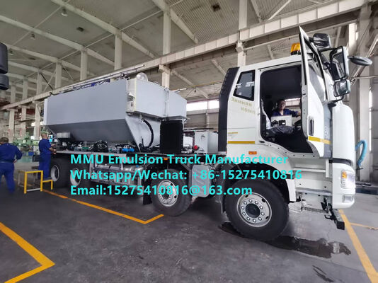 فرعی HOWO 20Ton BCRH-20 مخلوط کننده و شارژ ماشین امولسیون کامیون انفجاری انبوه مغولیا معادن انفجار انفجاری حرکت پذیر واحد تولید قزاقستان ازبکستان اندونزی کانگو DRC MEMU MMU