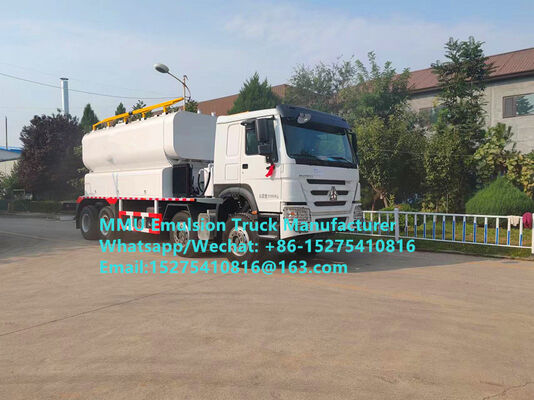 HOWO 20TON MIXING AND CHARGING EMULSION BULKMASTER EXPLOSIVES VEHICLE FOR WET OR DRY BLASTHOLES MANUFACTURES AND DELIVERS UP TO THREE DIFFERENT BULK EXPLOSIVES IN ONE PASS FOR OPERATIONAL EFFICIENCY