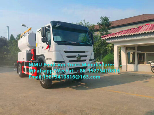 HOWO 20TON MIXING AND CHARGING EMULSION BULKMASTER EXPLOSIVES VEHICLE FOR WET OR DRY BLASTHOLES MANUFACTURES AND DELIVERS UP TO THREE DIFFERENT BULK EXPLOSIVES IN ONE PASS FOR OPERATIONAL EFFICIENCY