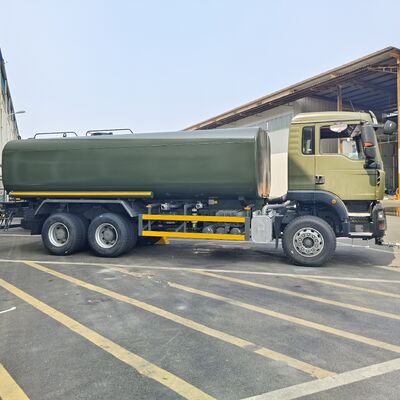 کامیون مخزن آب HOWO TX 6×4 با 20 تن بار و استاندارد آلایندگی یورو 2 برای کنترل گرد و غبار جاده