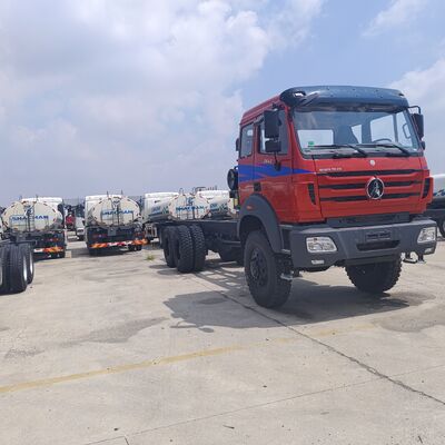 کامیون تراکتور سنگین 6×4 BEIBEN 2648 با موتور WEICHAI 480 اسب بخار و شاسی فناوری مرسدس بنز