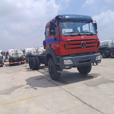BEIBEN 2642 6 × 4 کامیون تراکتور سنگین با موتور 420HP WEICHAI و شاسی فناوری مرسدس بنز