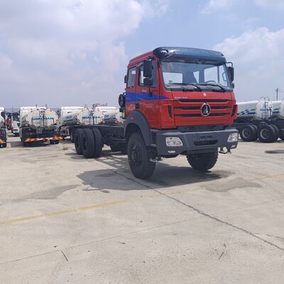 BEIBEN 2642 6 × 4 کامیون تراکتور سنگین با موتور 420HP WEICHAI و شاسی فناوری مرسدس بنز