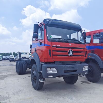 BEIBEN 2642 6 × 4 کامیون تراکتور سنگین با موتور 420HP WEICHAI و شاسی فناوری مرسدس بنز
