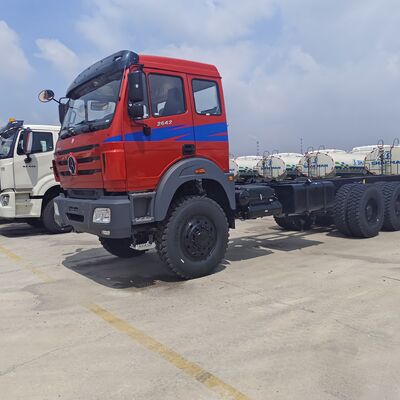 BEIBEN 2638 6 × 4 کامیون تراکتور سنگین با موتور 380HP WEICHAI و شاسی فناوری مرسدس بنز