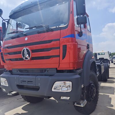 BEIBEN 2638 6 × 4 کامیون معدن با 380HP موتور WEICHAI و 25-35 تن بار مفید برای حمل و نقل سنگین
