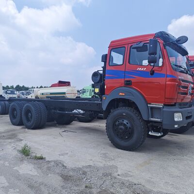 BEIBEN 2642 6 × 4 کامیون تراکتور سنگین با موتور 420HP WEICHAI و شاسی فناوری مرسدس بنز