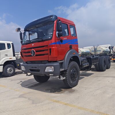 BEIBEN 2642 6 × 4 کامیون تراکتور سنگین با موتور 420HP WEICHAI و شاسی فناوری مرسدس بنز