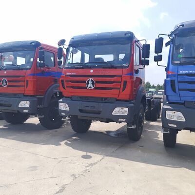 BEIBEN 2642 6 × 4 کامیون تراکتور سنگین با موتور 420HP WEICHAI و شاسی فناوری مرسدس بنز