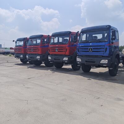 BEIBEN 2638 6 × 4 کامیون تراکتور سنگین با موتور 380HP WEICHAI و شاسی فناوری مرسدس بنز