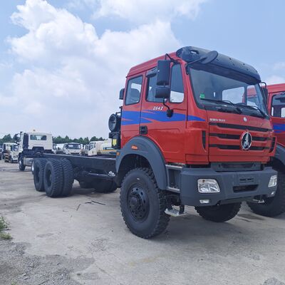 BEIBEN 2648 8 × 4 کامیون استخراج معدن با موتور 480HP WEICHAI و بار مفید 40-50 تن برای معدن سنگین