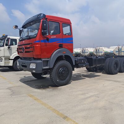 BEIBEN 2648 8 × 4 کامیون استخراج معدن با موتور 480HP WEICHAI و بار مفید 40-50 تن برای معدن سنگین