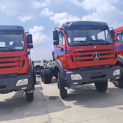 BEIBEN 2648 6 × 4 کامیون سنگین معدن با موتور 480HP WEICHAI و 30-40 تن بار مفید برای حمل مس و کوبالت