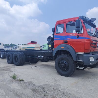 کامیون کمپرسی سنگین 6×4 BEIBEN 2642 با موتور WEICHAI 420 اسب بخار و محموله 25 تا 35 تنی برای معدن و ساخت و ساز