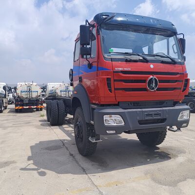 BEIBEN 2642 6 × 6 کامیون معدن با موتور 420HP WEICHAI و بار مفید 30-40 تن برای معدن سنگین