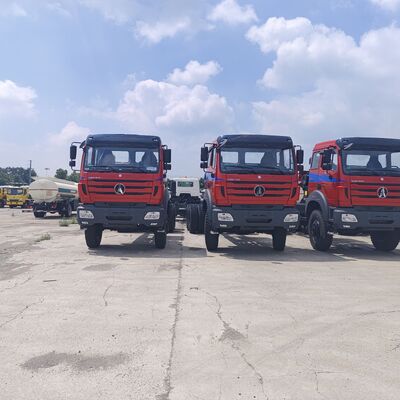 BEIBEN 2638 6 × 4 کامیون سنگین معدن با موتور 380HP WEICHAI و 25-35 تن بار مفید برای عملیات معدن