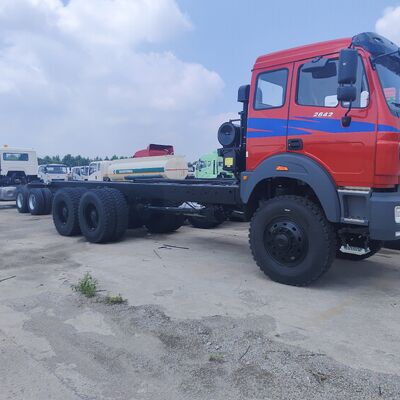 BEIBEN 2638 6 × 4 کامیون سنگین معدن با موتور 380HP WEICHAI و 25-35 تن بار مفید برای عملیات معدن