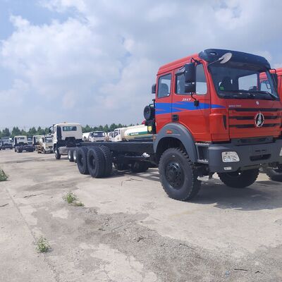 BEIBEN 2642 6 × 6 کامیون معدن با موتور 420HP WEICHAI و بار مفید 30-40 تن برای معدن سنگین