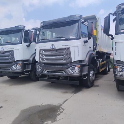 HOWO NX 6 × 4 کامیون سنگین معدن با موتور 430HP و 30-35 تن بار برای آفریقا