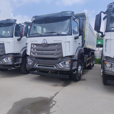 HOWO NX 6 × 4 کامیون سنگین معدن با موتور 430HP و 30-35 تن بار برای آفریقا