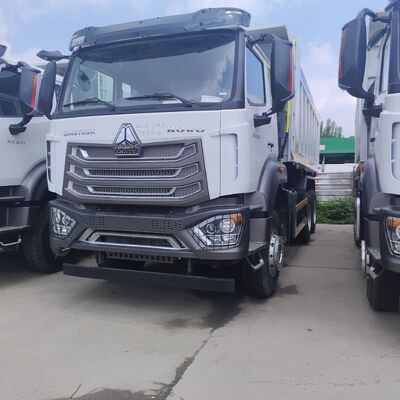 HOWO NX 6 × 4 کامیون سنگین معدن با موتور 430HP و 30-35 تن بار برای آفریقا