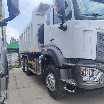 کامیون کمپرسی سنگین HOWO NX 6×4 با موتور 400 اسب بخار و بدنه کمپرسی 20 CBM برای معدن و ساخت و ساز