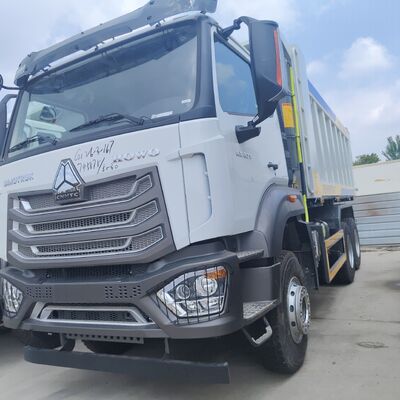 HOWO NX 6 × 4 کامیون سنگین با موتور 400HP و 25-35 تن بار مفید برای معدن و ساخت و ساز