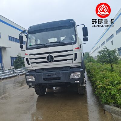 کامیون 35000 لیتری سوخت دیزلی Beiben 8×8 با شاسی خارج از جاده سنگین برای مناطق معدن کنگو