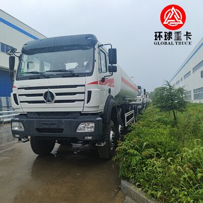 Beiben 8x8 35000L کامیون سنگین سوخت برای صنعت معدن کنگو