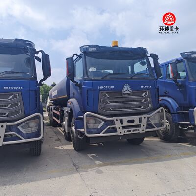 HOWO NX 8x4 30000L کامیون تانکر سوخت سنگین وظیفه دیزل Bowser کامیون برای بازار نیجریه