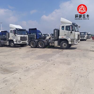 کاملاً جدید HOWO NX 6x4 تراکتور کامیون 430HP رانش سمت راست موتور اصلی برای تدارکات سنگین