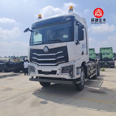 کاملا جدید HOWO NX 6x4 430HP رانش سمت راست تراکتور کامیون Prime Mover برای تنزانیا لجستیک
