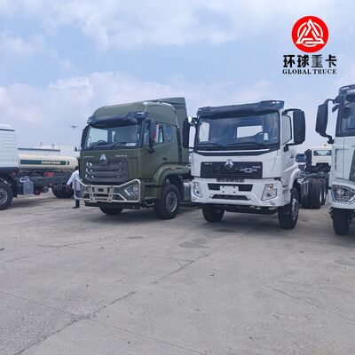 کاملا جدید HOWO NX 6x4 430HP رانش سمت راست تراکتور کامیون Prime Mover برای تنزانیا لجستیک