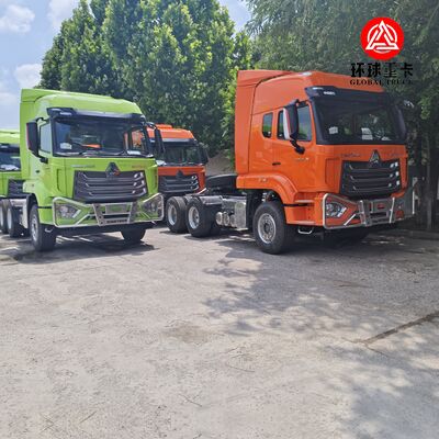کاملا جدید HOWO NX 6x4 430HP رانش سمت راست تراکتور کامیون Prime Mover برای تنزانیا لجستیک