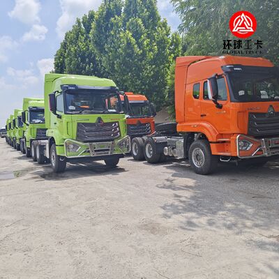 سینوتروک جدید HOWO NX 6x4 371HP دیزل تراکتور سر کامیون اصلی برای حمل و نقل نیمه تریلر