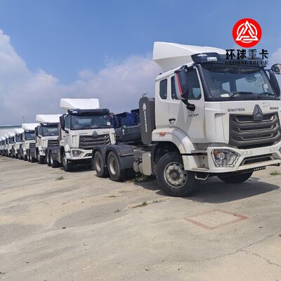کامیون تراکتور کاملاً جدید Sinotruk HOWO NX 6x4 400HP برای حمل و نقل محموله های سنگین و کانتینری
