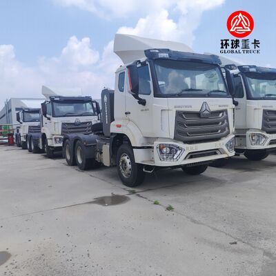 شاحنة جرار ثقيلة Sinotruk HOWO NX 430 حصان 6x4 Drive Prime Mover للخدمات اللوجستية الدولية