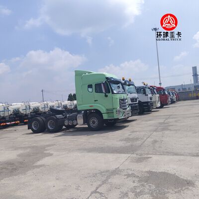 سینوتروک جدید HOWO NX 430HP 6x4 سیستم راننده تراکتور سنگین کامیون اصلی برای حمل و نقل کانتینر و محموله