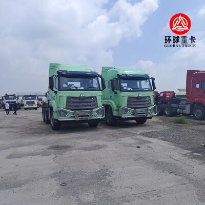 کامیون سر تراکتور HOWO NX 371HP 6x4 Heavy Duty برای حمل و نقل بار آفریقایی کاملاً جدید