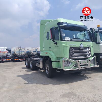 سینوتروک جدید HOWO NX 430HP 6x4 سیستم راننده تراکتور سنگین کامیون اصلی برای حمل و نقل کانتینر و محموله