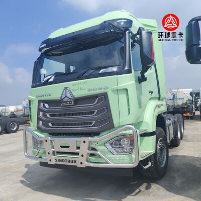 سینوتروک جدید HOWO NX 430HP 6x4 سیستم راننده تراکتور سنگین کامیون اصلی برای حمل و نقل کانتینر و محموله