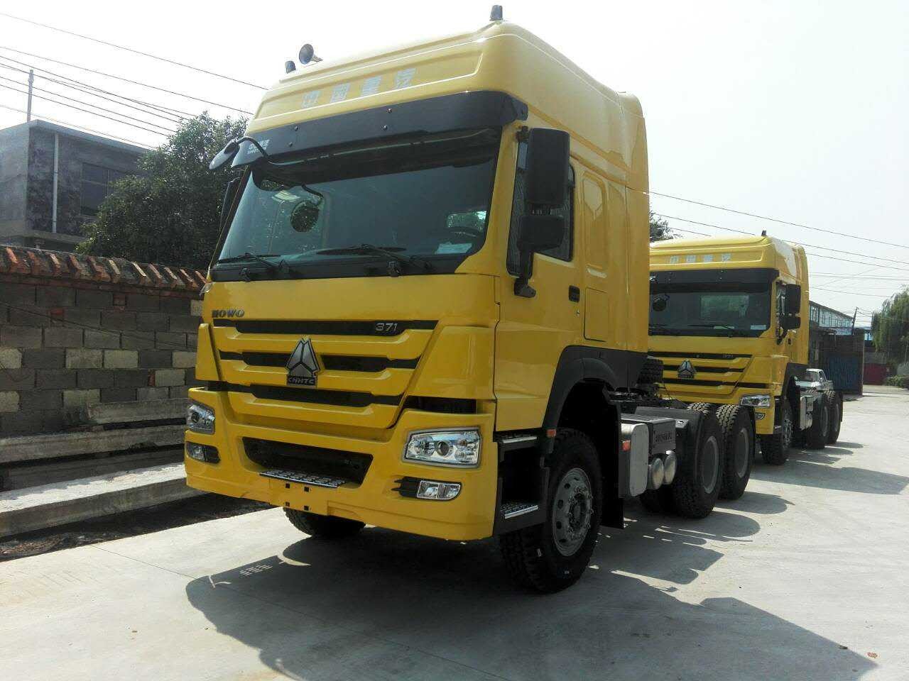 ماشین سنگینی سینوتروک HOWO Beiben 6X4 10 چرخ استفاده شده جدید Prime Mover تراکتور سر کامیون