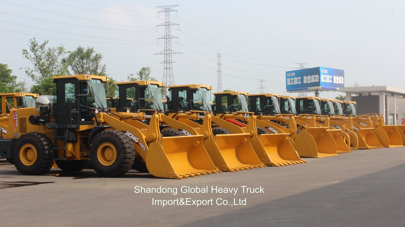 استفاده شده جدید Zl958 OEM تراکتور ساختمانی هیدرولیک سنگین وظیفه 4 Wd مینی چرخ پیشانی بارگیری