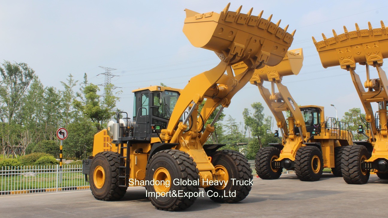 استفاده شده جدید OEM تراکتور ساختمانی هیدرولیک سنگین وظیفه 4 Wd مینی چرخ پیشانی بارگیری