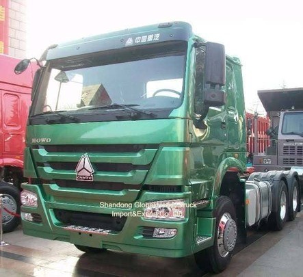 سینوتراک استفاده شده HOWO 6X4 12wheeler 371HP 375 420HP تراکتور کامیون Prime Mover تراکتور سر برای فروش
