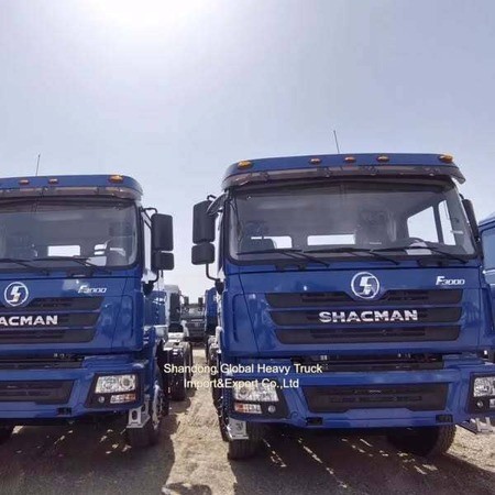 شاکمن تراکتور کامیون 6X4 تراکتور بار سنگین 371HP Prime Mover Dongfeng چرخ تراکتور کامیون