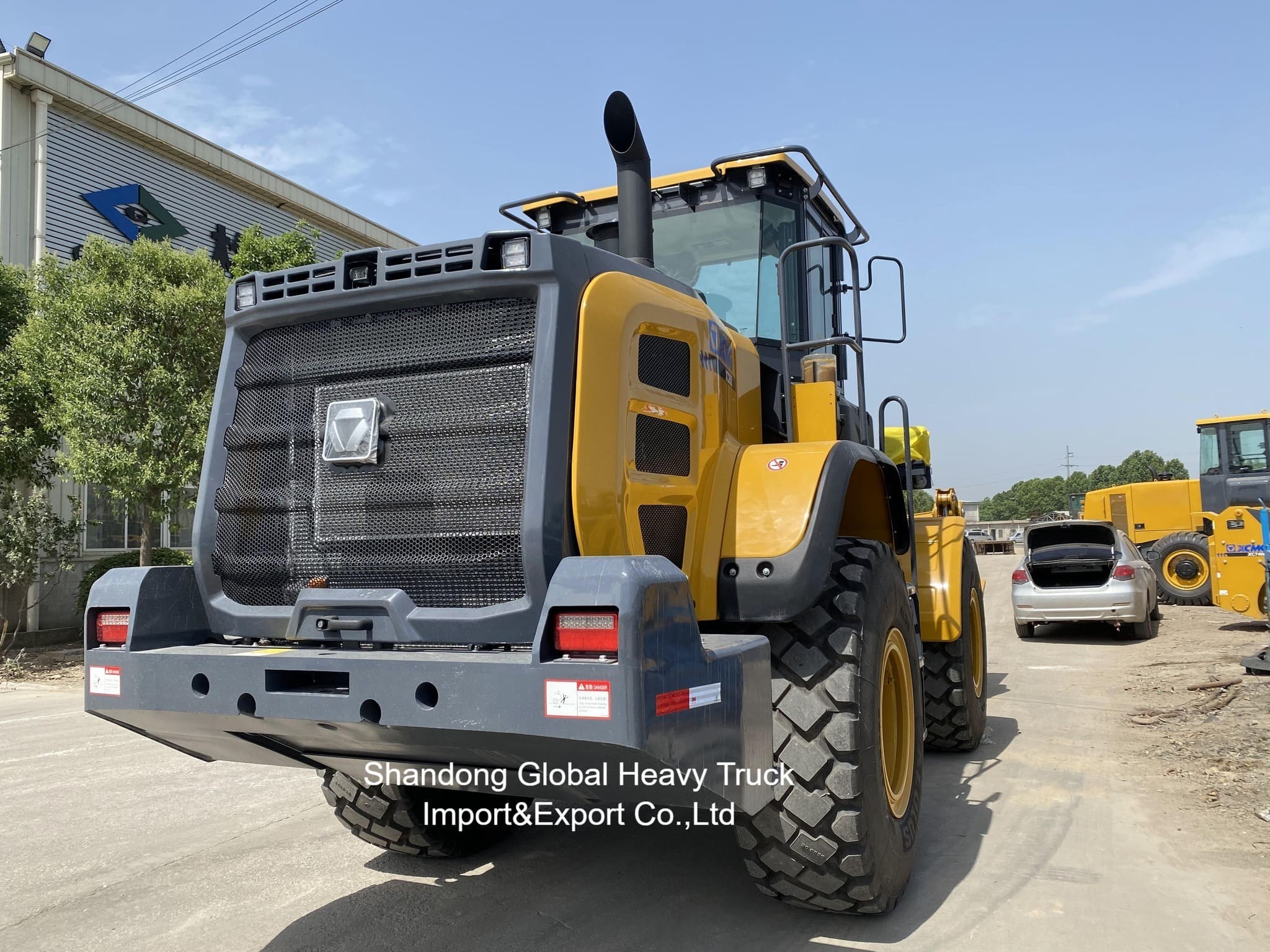فروش گرم جدید 5 تن 4X4 مینی موتور دیزل چرخ جلو بارگذاری Zl50gn با 3.0m3 Rock Bucket