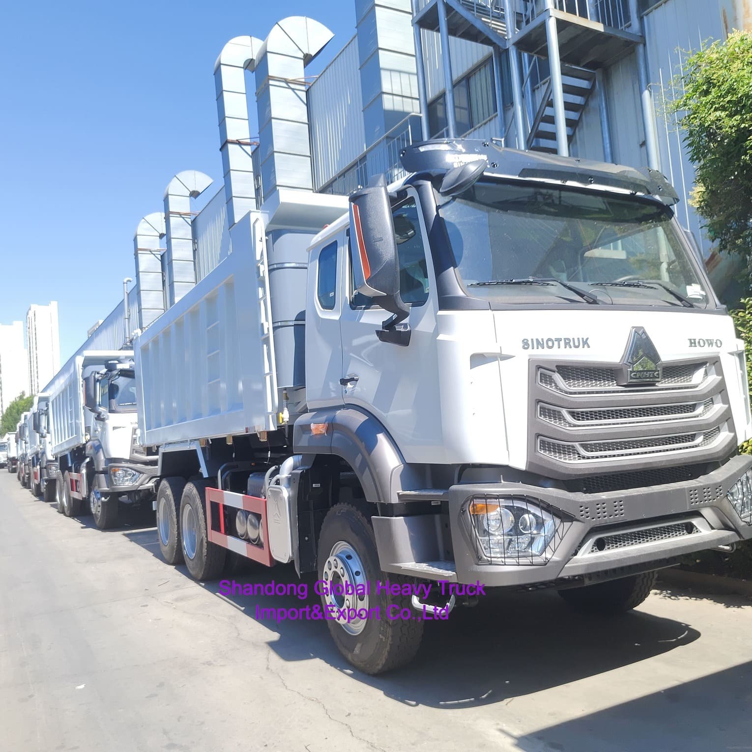 کامیون کمپرسی هوو سینوتراک 6*4 375 اسب بخار